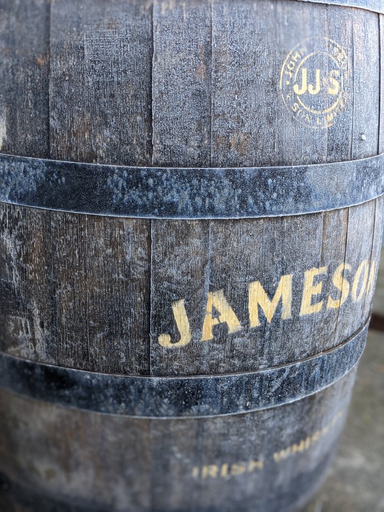 Jameson Whiskey Barrel