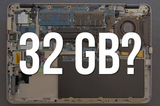 HP EliteBook 840 G3 MAX RAM?