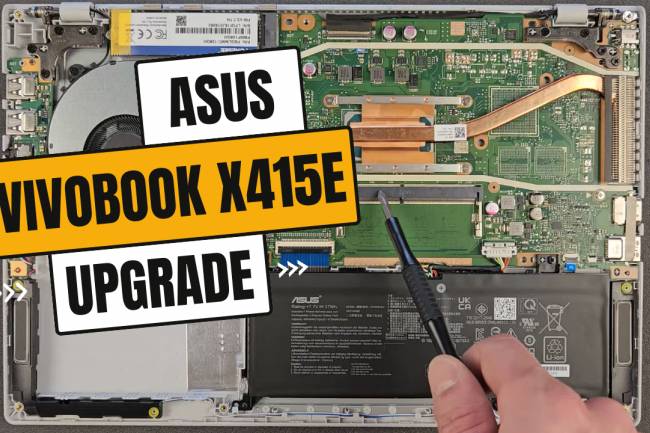 Can i upgrade my Asus Vivobook X415EA RAM or SSD